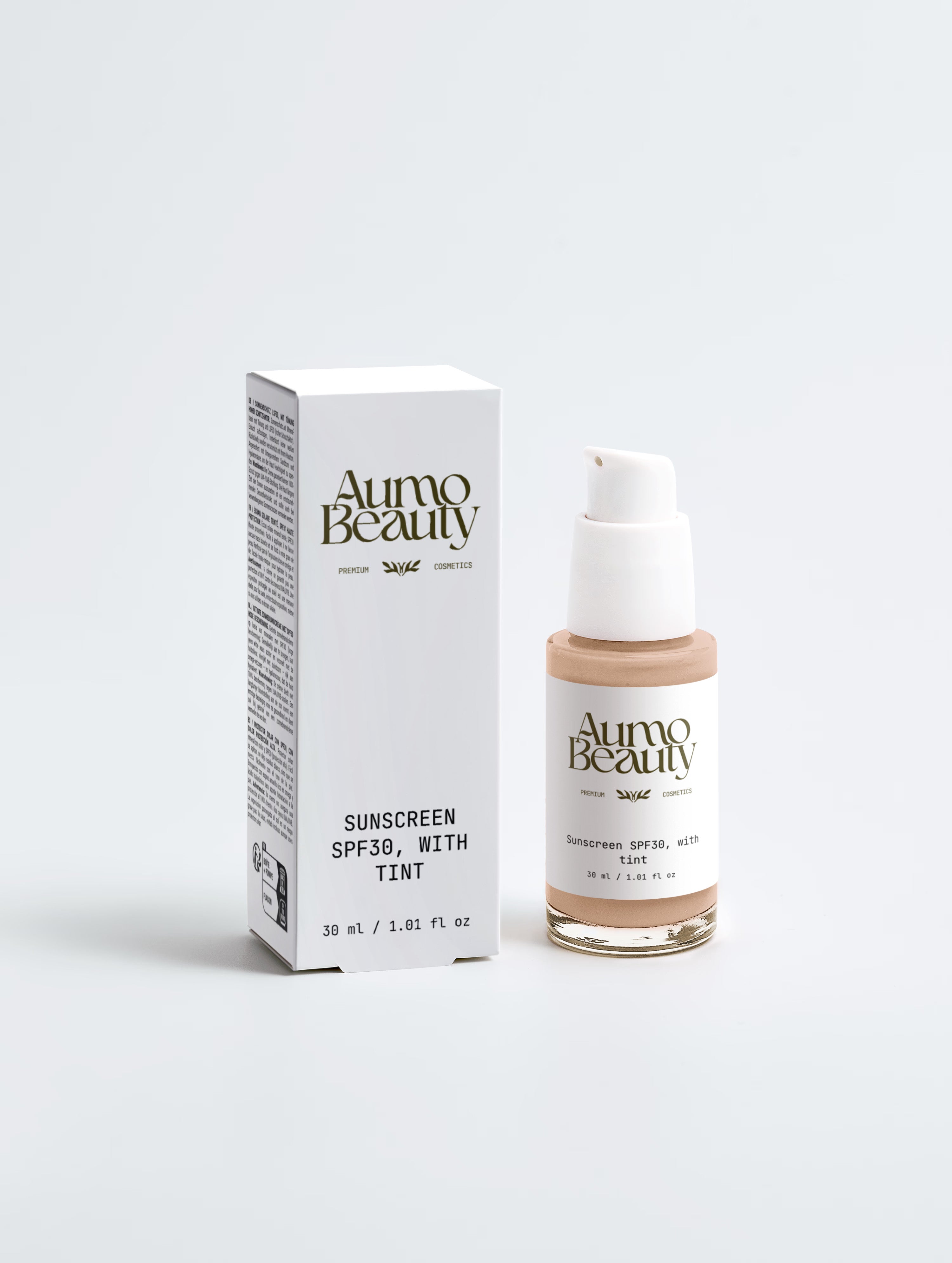 Sunscreen SPF30, with tint