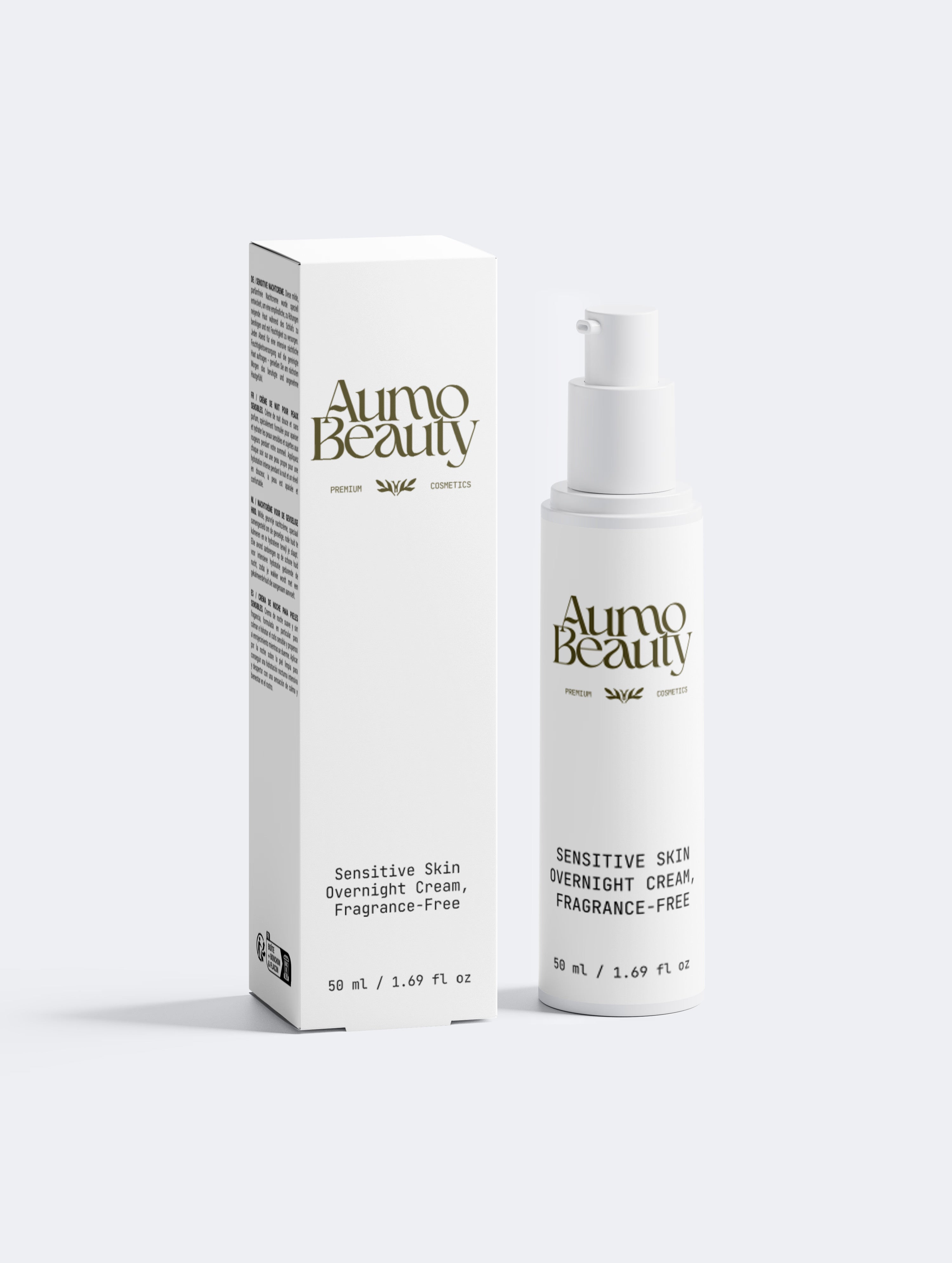 Sensitive Skin Overnight Cream, Fragrance-Free